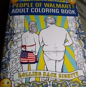 People of Walmart Adult Coloring Book